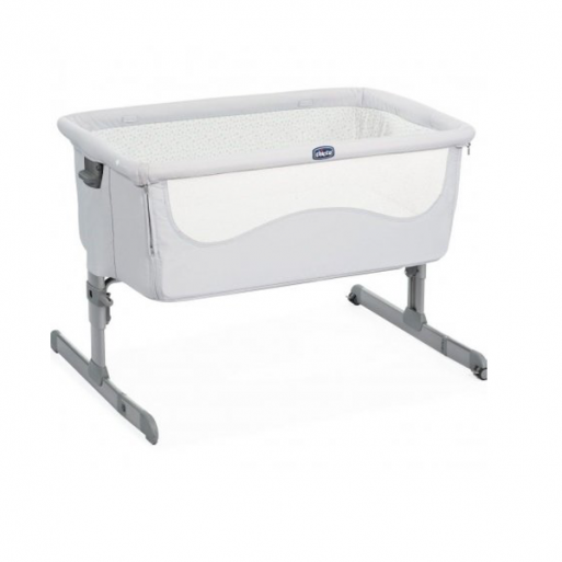 Chicco Next2Me Bed Side Crib - Light Grey