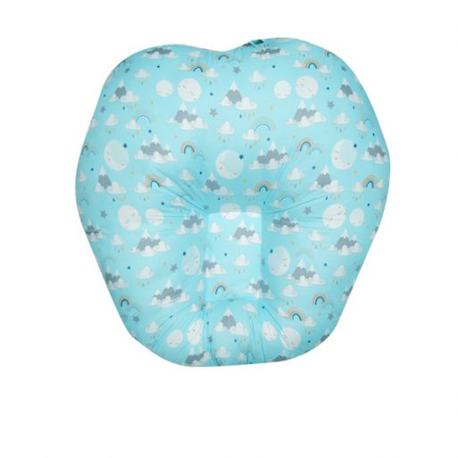 Kinderkeen Baby Lounger - Mountain Rainbow Blue