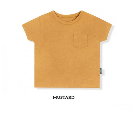 Little Palmerhaus Pocket Tee 4years - Mustard