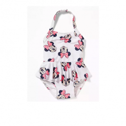 Swimsuit Minnie White (Size 4y)