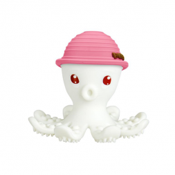 Mombella Octopus Teether Toy Doo - Pink