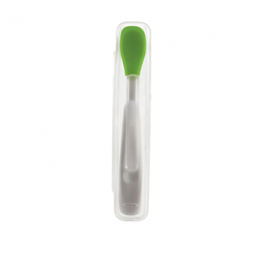 OXO Tot On-the-Go Feeding Spoon Green