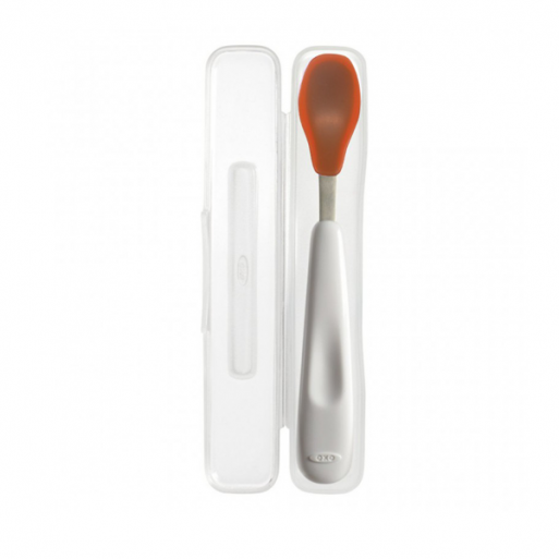 OXO Tot On-the-Go Feeding Spoon Orange