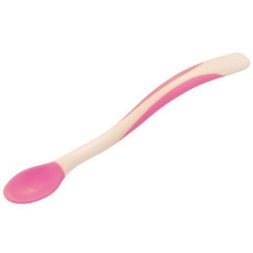 Richell ND Soft Feeding Spoon Pink