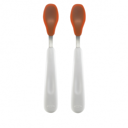 OXO Tot Feeding Spoon Set Orange