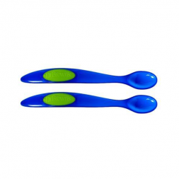 Dr.Brown Infant Feeding Spoons - Blue