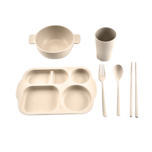 Sprok Bowl Set Wheat Straw 6in1