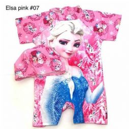 Swimsuit Elsa Pink (M)