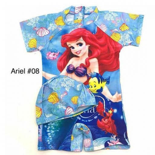 Swimsuit Little Mermaid Blue (S)