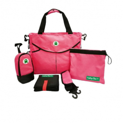 BabyGo Inc Urban 3in1 Diaper Bag - Pink