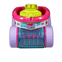 Mega Bloks Scooping Wagon Pink