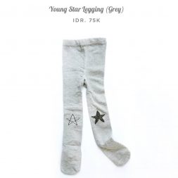 Young Star Legging Grey