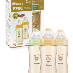 Simba PPSU Wide Neck Feeding Bottle 2x270ml