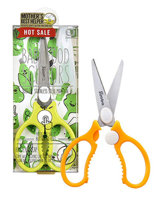 Simba Baby Food Scissors - Green