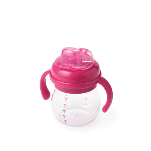 OXO Tot Grow Soft Spout Sippy Cup W/Removable Handles 6oz - Pink