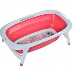 Right Start Folding Bath Tub - Red