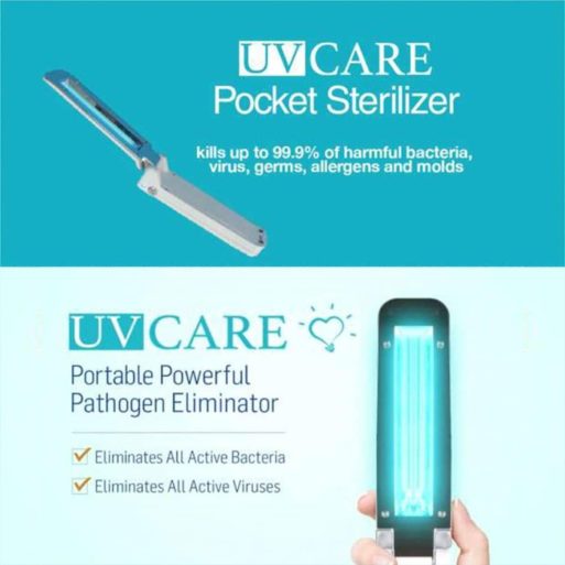 UV Care Pocket Sterilizer - White