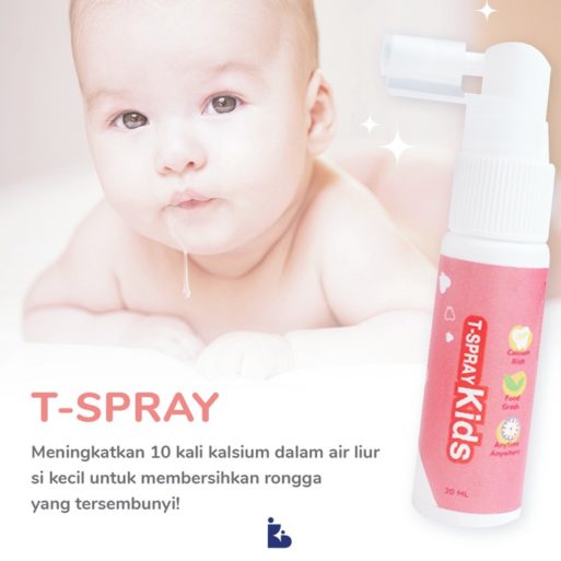 T-Spray Kids Oral Care - Peach