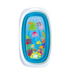 Right Start Folding Bath Tub - Aqua Fish