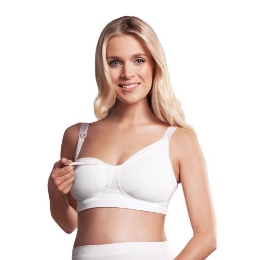 Carriwell Seamless GelWire Nursing Bra White - L