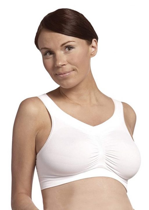 Carriwell Seamless Maternity Bra white Special Edition - S