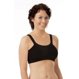 Carriwell Seamless Organic Comfort Bra Black - XL