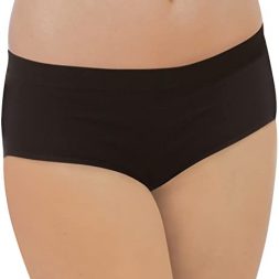 Carriwell Seamless Organic Comfort Panties Black - S