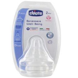 Chicco WB Teat Adjustable Silicone 2m+