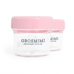 Grosmimi Essten Baby Food Jar 150ml - Pink