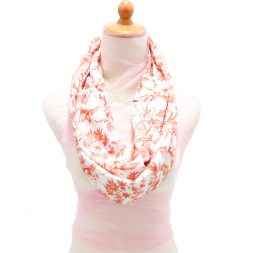 Pink Petals Infinity Nursing Scarf - Lady Marmalade