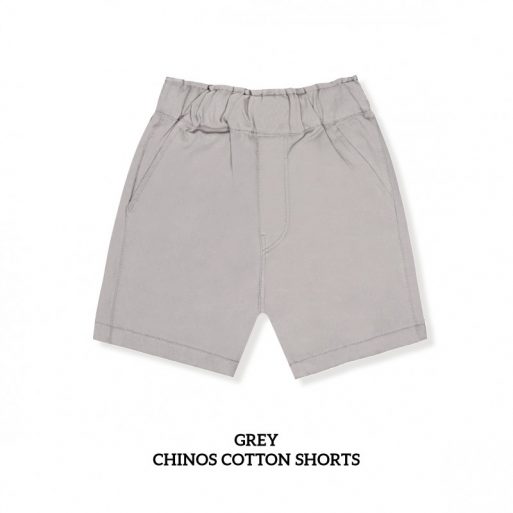 Little Palmerhaus Chinos Cotton Short 1years - Grey