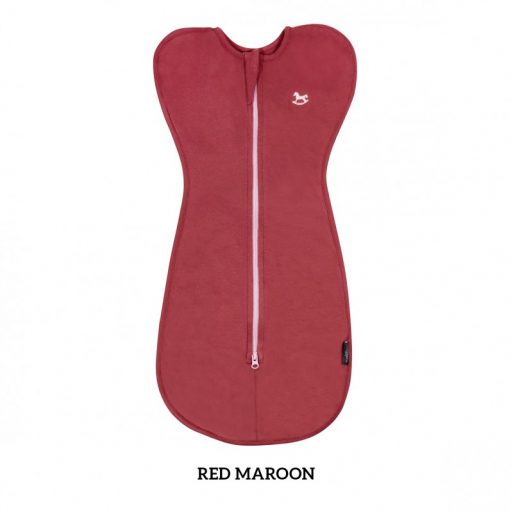 Little Palmerhaus Instant Swaddle 0-3m - Maroon