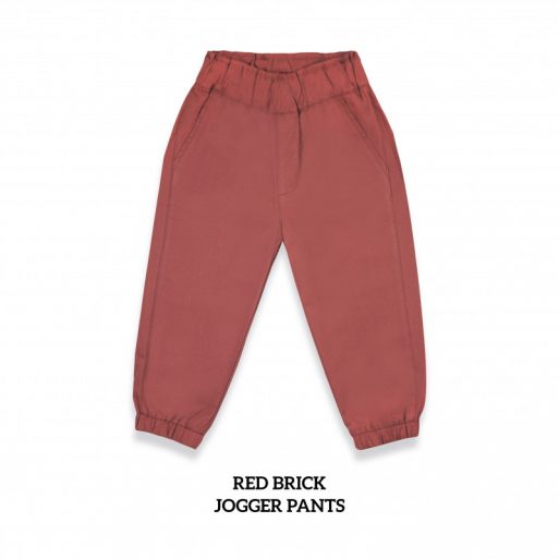 Little Palmerhaus Jogger Pants 1years - Brick