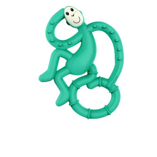 Matchstick Monkey Mini Teether - Green