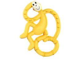 Matchstick Monkey Mini Teether - Yellow