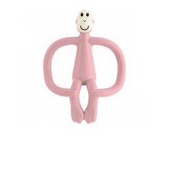 Matchstick Monkey Teething Toy - Dusty Pink