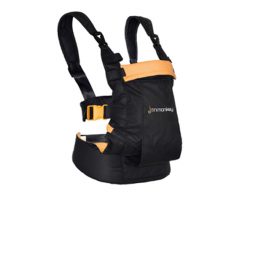 Mini Monkey Baby Carrier Dynamic - Black/Orange