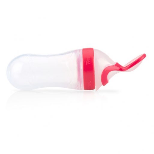 Nuby GF Squeeze Feeder - Pink