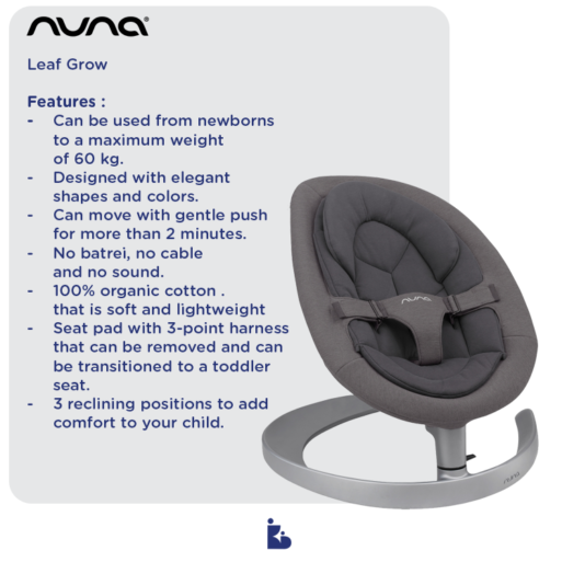 Nuna Leaf Grow Blush