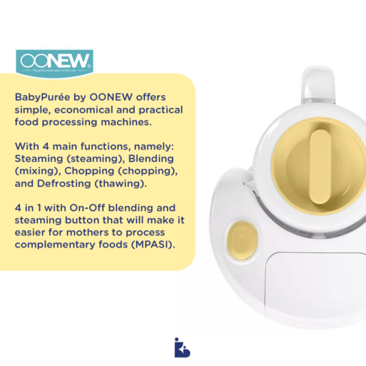 OONEW Petite Series 4in1 Baby Food Proccesor - Yellow