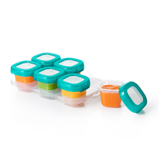 OXO Tot Baby Blocks Freezer Storage 2oz - Teal