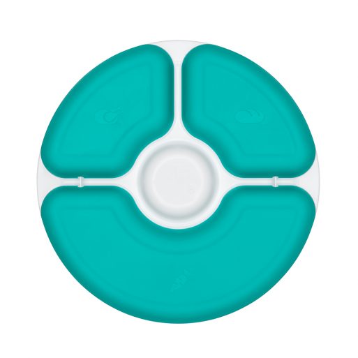 OXO Tot Divided Plate Teal