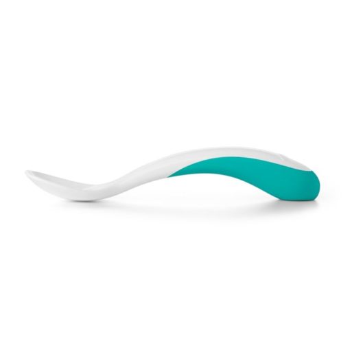 OXO Tot On-The-Go Plastic Fork & Spoon Set With Travel Case - Teal