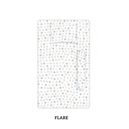 Little Palmerhaus Cot Bed Sheet 95x65cm - Flare