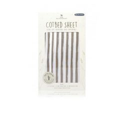 Little Palmerhaus Cot Bed Sheet 150x90cm - Stripe