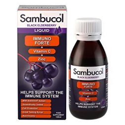 Sambucol Liquid Immuno Forte + Vit C + Zinc 120ml