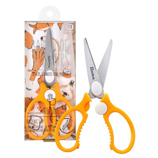 Simba Baby Food Scissors - Orange