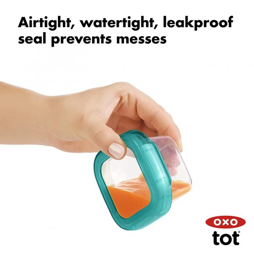 OXO Tot Baby Blocks Freezer Storage 4oz - Teal