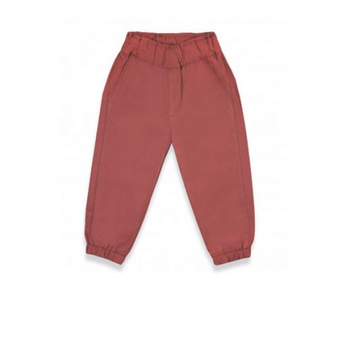 Little Palmerhaus Jogger Pants 4years - Brick