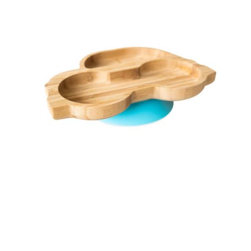 Ecorascals Bamboo Car Plate - Blue